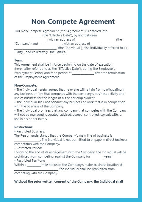 What Is a Non-Compete Agreement? Its Purpose and Requirements